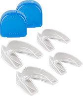Nuvance - Set d'embouts anti-meulage 2 pièces - Incl. eBook - Protège-dents - Contre le bruxisme et le grincement - Protège-dents pour le grincement des dents