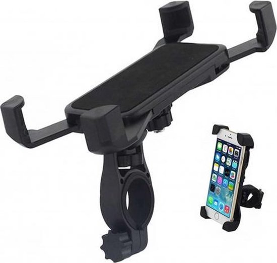 Universele telefoonhouder voor de fiets.