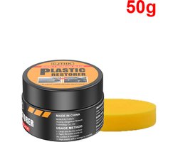 Auto Plastic Restorer Kristalhelder Auto-interieur Leer & Paneel Vernieuwing Wax Coating Agent Terug naar Zwart Glanzende Auto Wax Polish