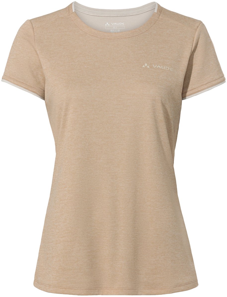 VAUDE Essential T-shirt Functioneel shirt Dames Outdoor Sport T-Shirt Regular fit Wit