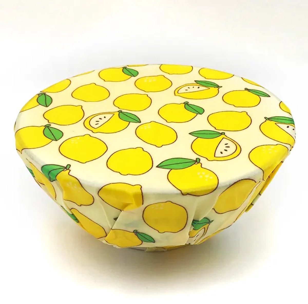 Bijenwas Wraps Set van 3 - Bijenwas Doeken - Citroenen - Beeswax Wraps - Herbruikbaar - Bee Wrap - Beewax - Bijenwasdoek - Zero Waste - Duurzaam - Food Wrap - Food Storage - Sustainable - Katoen - Cotton — cadeau in Kookcadeaus - foto 7