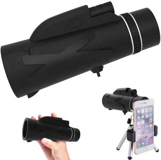 Professional Binoculars Zoom 60 x 60 BAK4 FMC HD for Hunting, Camping, Military, Mountain, Night Vision