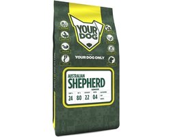 Hondenvoer Yourdog - Australian Shepherd Senior - Glucosamine, Buffel en Kip - 3kg