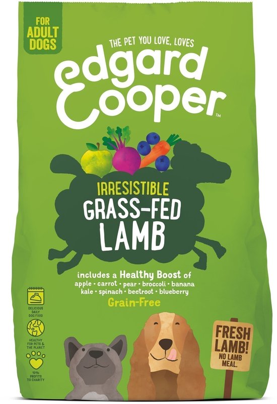 Edgard & Cooper Irresistible Grass-Fed Lamb Adult Lam&Appel&Wortel - Hondenvoer - 700 g