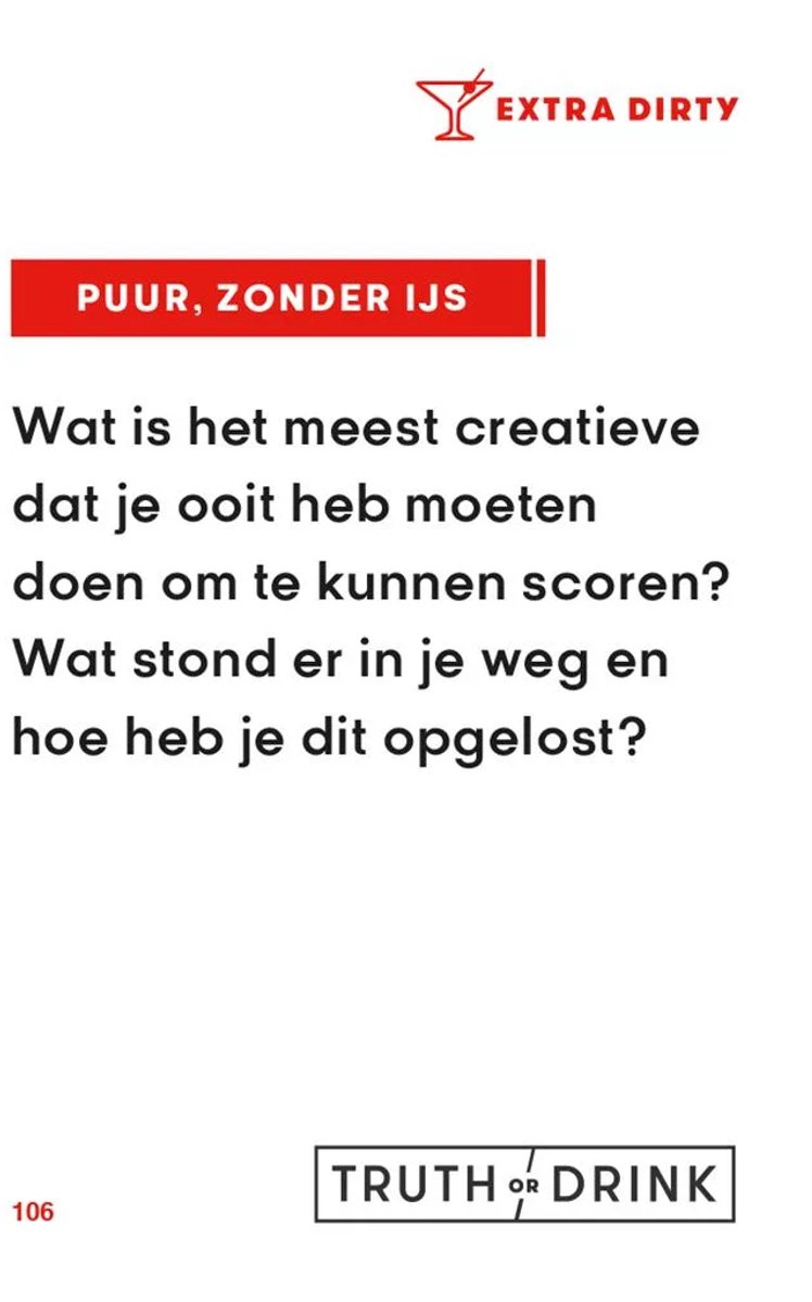 Truth or Drink - Guilty Pleasures - Nederlandstalig Kaartspel van CUT — cadeau in Partyspellen - foto 7