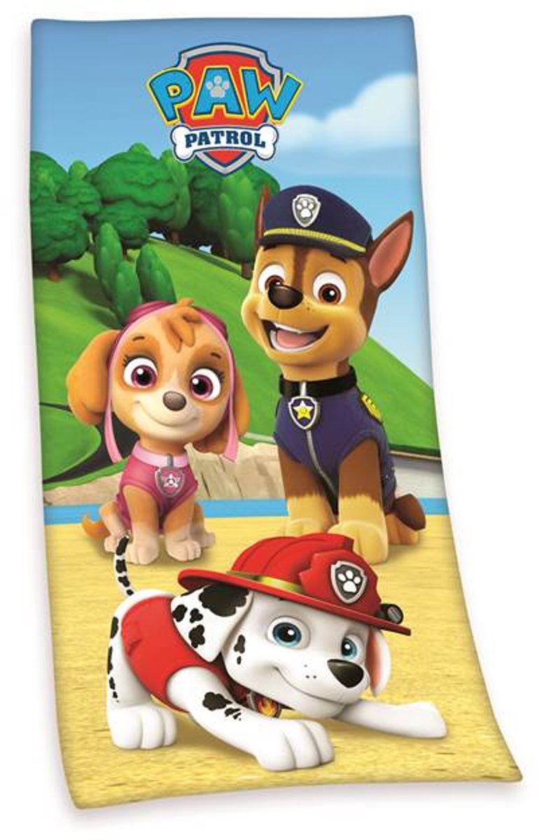 Paw Patrol Strandlaken - 75x150 cm - Multi