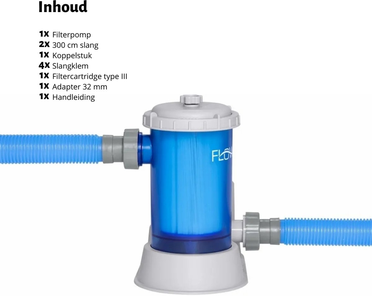 Bestway - Cartridge Filterpomp - 5.678 L/u - Voor middelgrote zwembaden – foto 5