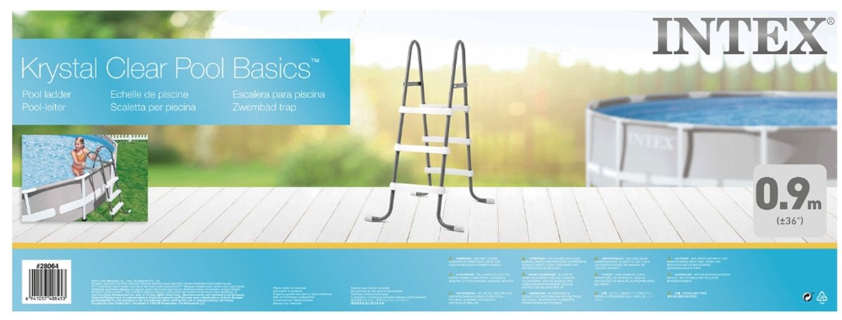 Intex Zwembad Ladder - 91 cm wandhoogte — afbeelding 3