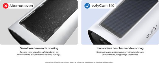 eufy Security eufyCam E40 3-Cam Set (HomeBase 2), draadloze outdoor beveiligingscamera met zonne-energie, 2K-resolutie met ingebouwd zonnepaneel, MaxColor nachtzicht, uitbreidbare lokale opslag, geen maandelijkse kosten van Eufy — afbeelding 5