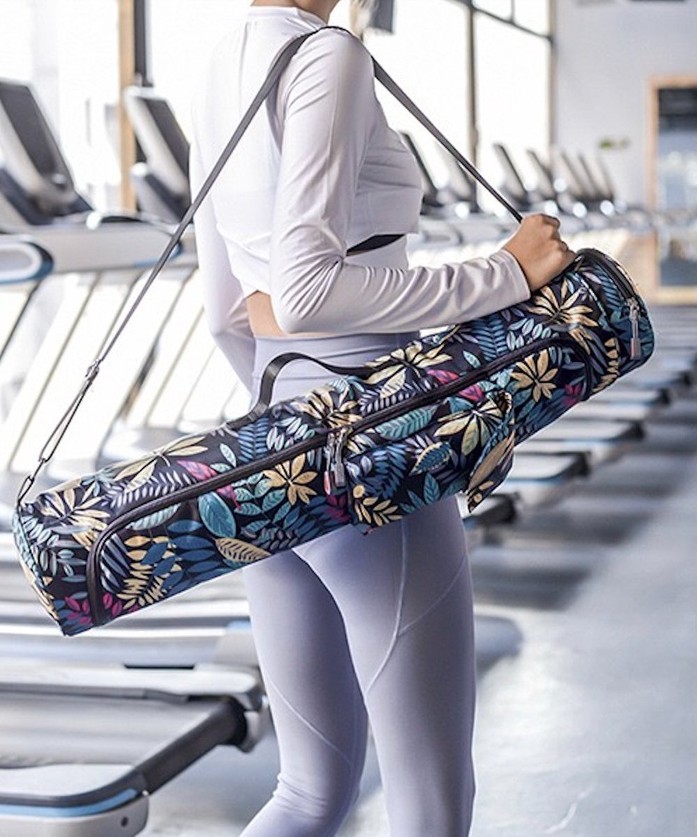 Nixnix® - Yogamat tas met rits - 76 x 16 cm - Blauw - Waterproof thumbnail 4