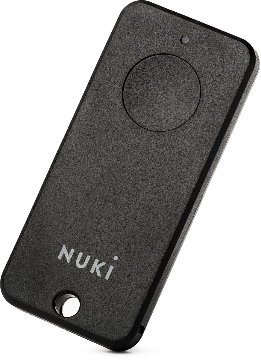 Nuki Fob – Sleutelhanger – Draadloos Deur Openen – Compatibel met Nuki Smart Lock – Zonder Smartphone – Zwart