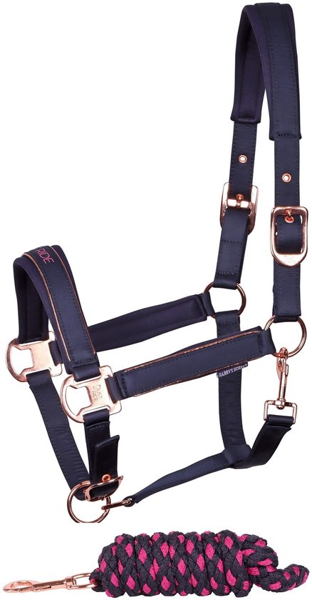 Harry's Horse - Halsterset Just Ride NightSky - Navy - Cob