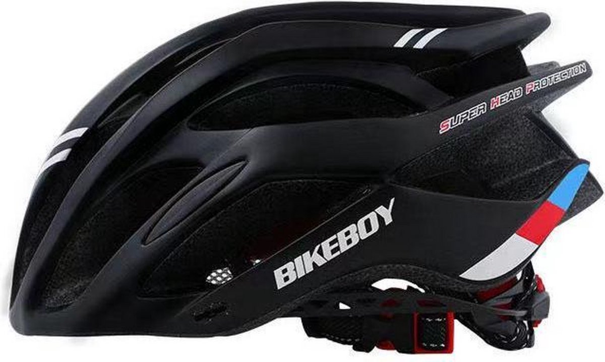 Nixnix® - Mountainbike helm - Zwart - Hoofdomtrek 40 tot 50 cm