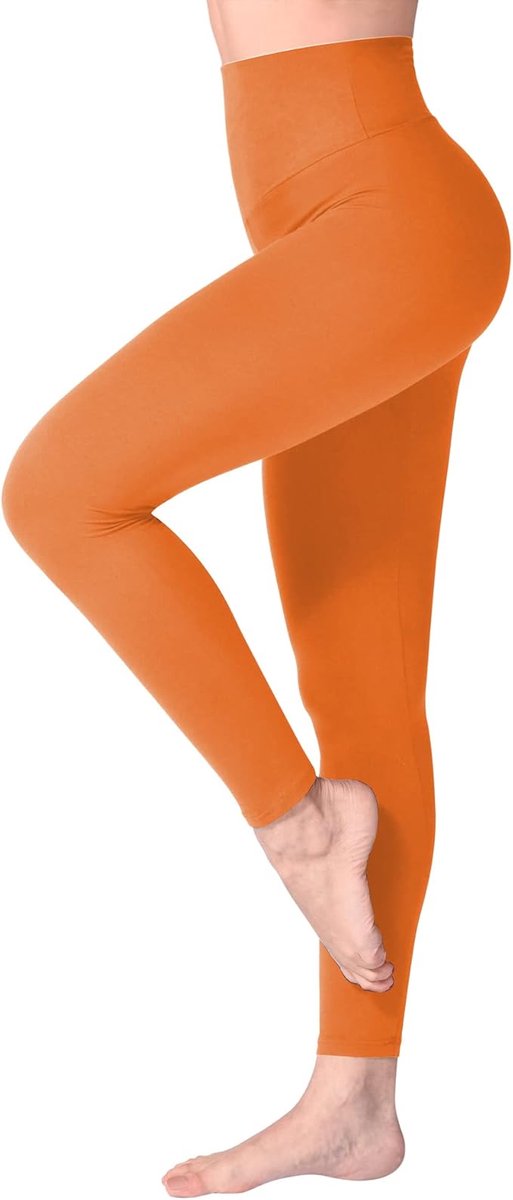 Legging met Hoge Taille voor Vrouwen - Boterzachte Yoga Broekjes voor Sport en Fitnes L-XL
