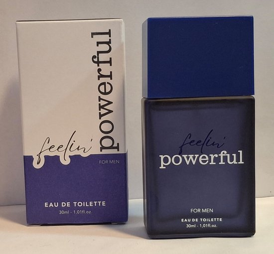 AQC Fragrances feelini POWERFULL Eau de Toilette voor mannen 30 ml