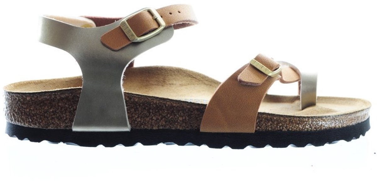 Birkenstock Taormina Kids Soft Metalics Bruin