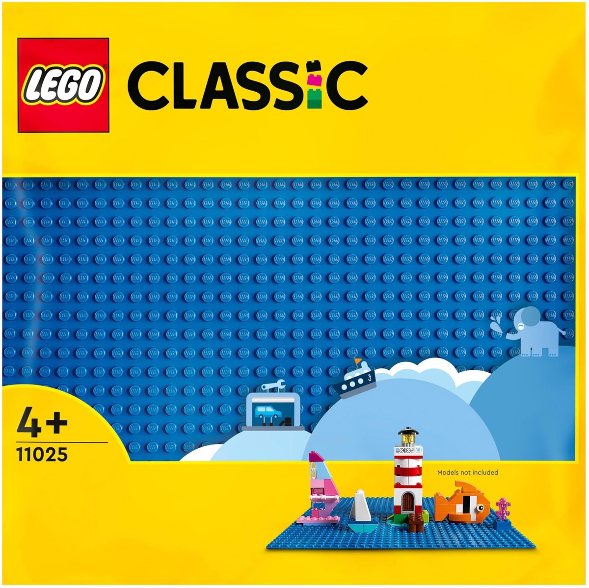 LEGO Classic Blauwe Bouwplaat - 11025 — afbeelding 23