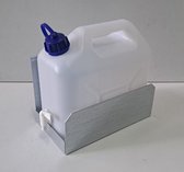 Waterjerrycan met gegalvaniseerde kraan, waterreservoir, BPA-vrij, jerrycan, drinkwaterjerrycan