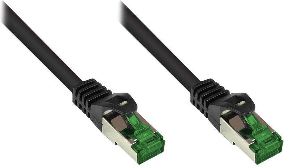 Good Connections S/FTP CAT6a 10 Gigabit outdoor netwerkkabel IP66 / zwart - 50 meter
