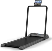 Bol.com Brixy Loopband - 1-10km/u - Wandelband - LED Display & Afstandsbediening - Bluetooth - App - Walking Pad - Antraciet aanbieding