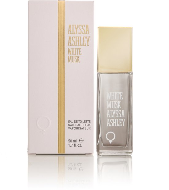 Alyssa Ashley White Musk - Eau de Toilette Multipack - Unisex - Tijdloze Sensuele Parfum - 2 x 50ml