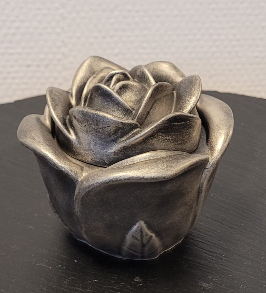 Urn roos - 350 ml - zilver