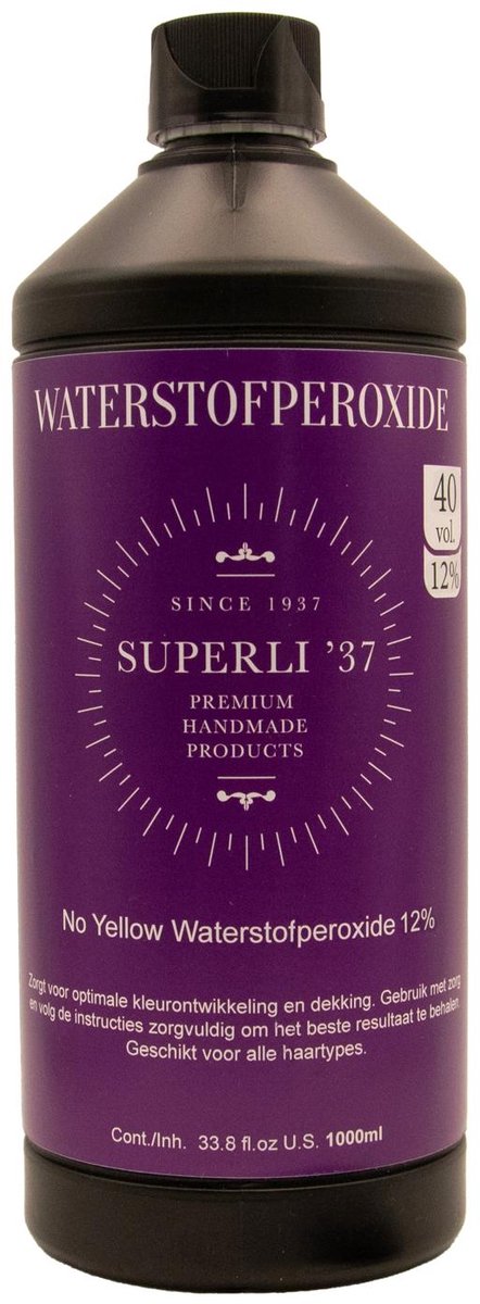 Superli '37 - No Yellow Waterstof 12% - 1000ml