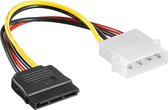 Goobay CAK SATA 4P/S-ATA power adapter 0.13m SATA-kabel