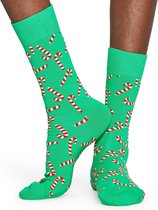 Happy Socks - Happy Holiday - kerst sokken - Candy Cane - Groen - Unisex - Maat 36-40