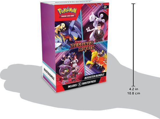 Pokémon SV10 Destined Rivals - Booster Bundle - Pokémon Kaarten - Trading Cards