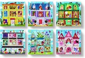 Crocodile Creek blokpuzzel Little Architect/Meisje - 9 blokken