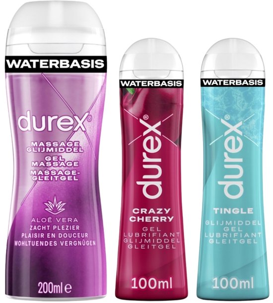 Durex glijmiddelen op waterbasis