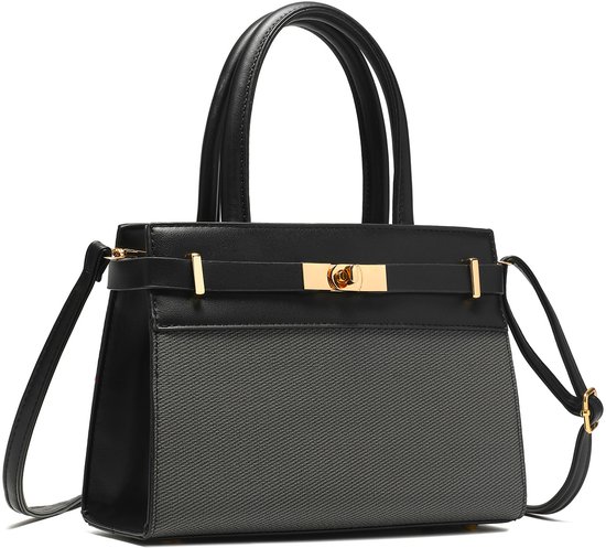 Handtassen Dames - Crossbody Tas Dames - Schoudertas Dames - Dames Tassen - Handtas Zwart - Cadeau voor Vrouwen