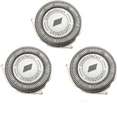 Opzetmesjes geschikt voor Philips elektrische scheerapparaten serie 1000-3000 - scheerkoppen mannen - Vervangmesjes - Accessoires voor dubbellaags trimmesjes - 3 stuks
