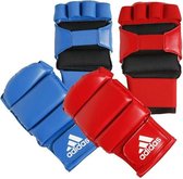 Jiujitsu-handschoenen Adidas | goedgekeurd | rood of blauw (Maat: XL)