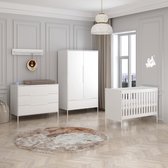 Born Lucky ® Babykamer Santiago Wit 3 Delig