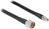 DeLOCK N (m) - RP-SMA (m) kabel - CFD400/LLC400 - 50 Ohm / zwart - 5 meter