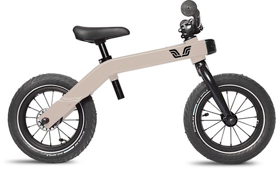 Vici 3-in-1 - Meegroeifiets - Lichtgewicht - Voor 1 tot 5 jaar - Naturel Beige