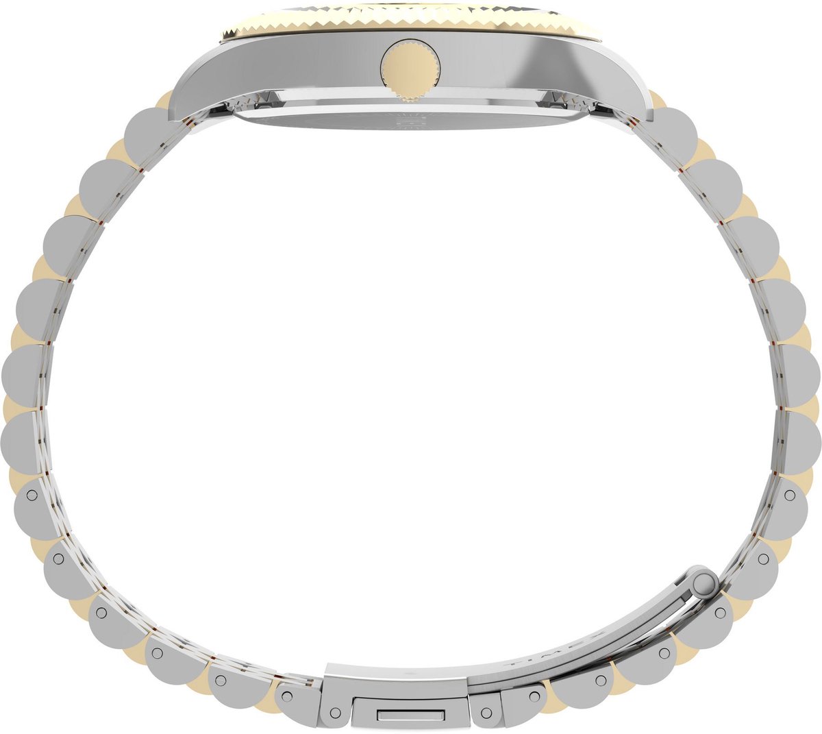 Timex Timex Legacy Kwarts Analoog Horloge Twee Toon Case: 100% Stainless Steel | Armband: 100% Stainless Steel 36 mm TW2W87400AJ