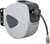 Bol.com Wandslangenbox - Wandslanghaspel - Slanghouder - Tuinslang - Muur Gemonteerd - Automatisch Oprolsysteem - 180° Intrekbar... aanbieding