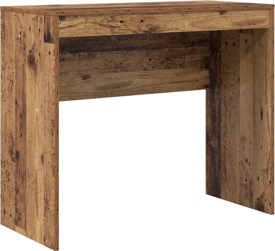 vidaXL Bureautafel, 90 x 40 x 72 cm, wit