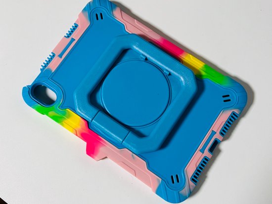 FINTIE Beschermhoes compatibel met iPad Mini 2021 6e generatie 8,3 inch - [Pencil-opslag] Dunne lichte transparante achterkant hoes schokbestendige autoslaap-/wekfunctie, roségoud