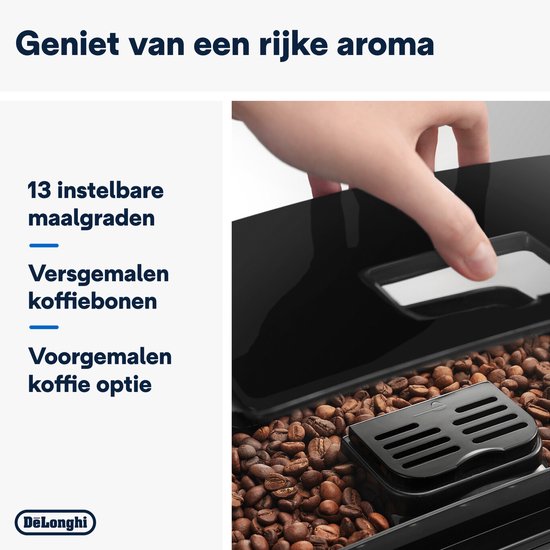 De'Longhi Magnifica S ECAM20.110.B - Volautomatische espressomachine - Zwart