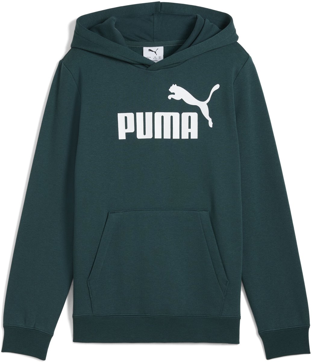 PUMA ESS No. 1 Logo Hoodie FL B Jongens Trui - Green Terrain