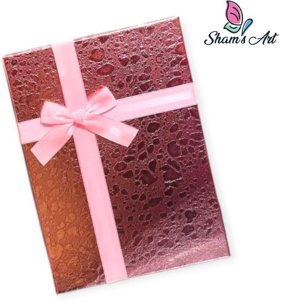 Boîte Cadeau Rectangulaire Élégante Avec Couvercle Et Nœud – 25 X 18 X 8,5 Cm – Rose Poudré – Idéale Mariage, Anniversaire, Noël, Fête Des Mères