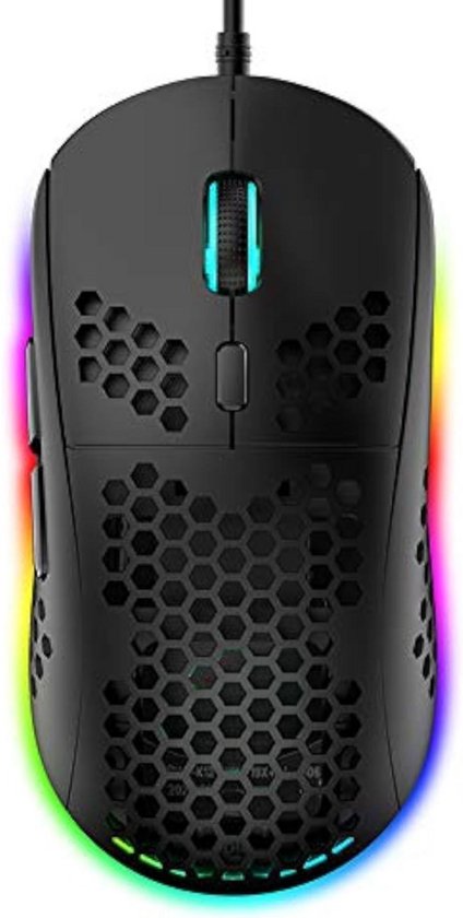 Lexium Computermuis met Draad - Computer Muis met Draad - Muis met Draad voor Laptop of PC