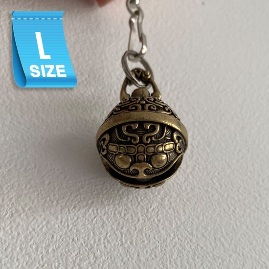 Gremlin Bell Barong de style indonésien | Bell Guardian | Joli cadeau moto pour un motard ou pour la fête des pères !