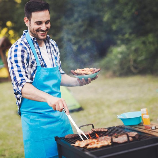 Famanu Barbecue Gereedschapset, Roestvrij Stalen Accessoires Met Opbergzakken, Professionele Grillgereedschap Voor Halloween En Kerstmis van Famanu — afbeelding 5