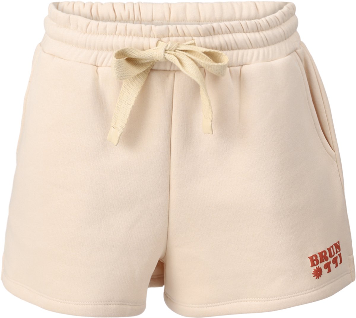 Brunotti Milly Sweat Short Dames Korte Broek Relaxed Fit Casual en Comfortabel – XL Canvas
