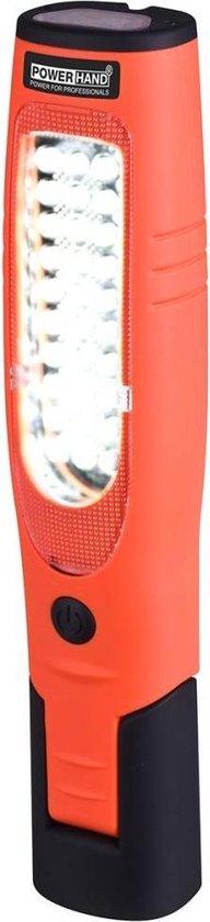 Powerhand Werklamp micro-USB oplaadbaar Li-ion oranje 100.1026-O | bol.com